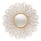 Baxton Studio Apollonia Modern Gold Finished Sunburst Accent Wall Mirror 150-8896 - alternate 1